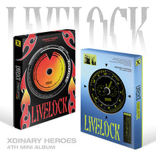 Load image into Gallery viewer, Xdinary Heroes 4th Mini Album 'Livelock' (Regular Edition)