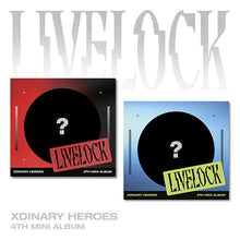 Load image into Gallery viewer, Xdinary Heroes 4th Mini Album 'Livelock' (Digipack ver.)