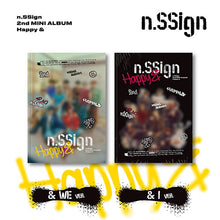 Load image into Gallery viewer, n.SSign 2nd Mini Album 'Happy&'