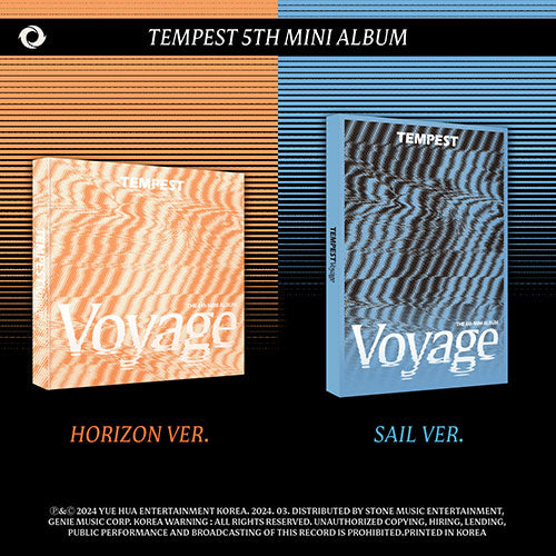 TEMPEST 5th Mini Album 'TEMPEST Voyage'