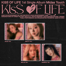 Load image into Gallery viewer, KISS OF LIFE 1st Single Album 'Midas Touch' (Jewel Ver.)