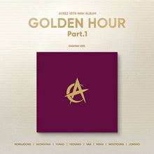 Load image into Gallery viewer, ATEEZ 10th Mini Album 'GOLDEN HOUR : Part.1' (Digipack Ver.)