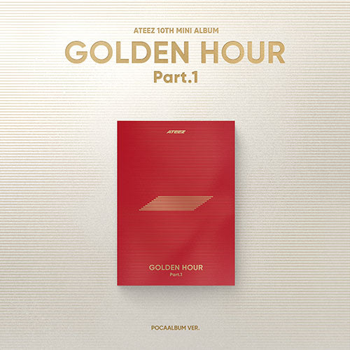 [PREORDER] ATEEZ 10th Mini Album 'GOLDEN HOUR : Part.1' (POCAALBUM Ver.)