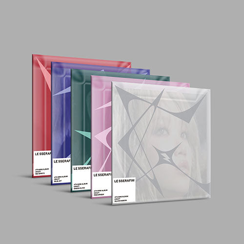 LE SSERAFIM 4th Mini Album 'CRAZY' (Compact Ver.) – K-POP BAZAAR