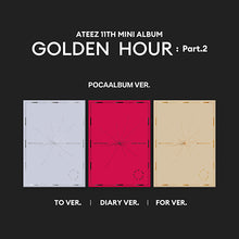 Load image into Gallery viewer, ATEEZ 11th Mini Album 'GOLDEN HOUR: Part.2' (POCAALBUM Ver.)
