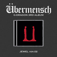 Load image into Gallery viewer, G-DRAGON 3rd Album 'Übermensch' (Jewel Case Ver.)