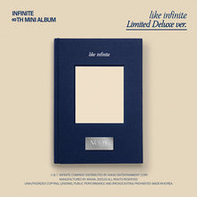 Load image into Gallery viewer, INFINITE 8th Mini Album 'LIKE INFINITE' (Limited Deluxe Ver.)