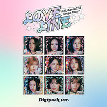 Load image into Gallery viewer, NiziU 2nd Single Album 'LOVE LINE' (Digipack Ver.)
