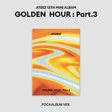 Load image into Gallery viewer, ATEEZ 12th Mini Album 'GOLDEN HOUR : Part.3' (POCAALBUM Ver.)