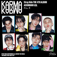 Load image into Gallery viewer, Stray Kids 4th Full Album 'KARMA' (Accordion Ver.)