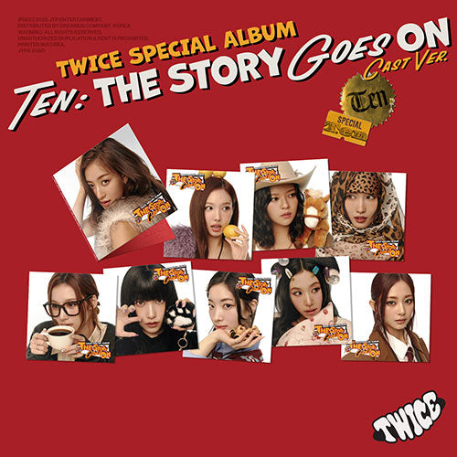 TWICE Special Album 'TEN: The Story Goes On' (Cast Ver.) – K-POP