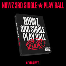 Load image into Gallery viewer, NOWZ 3rd Single Album 'Play Ball' (GENERAL Ver.)