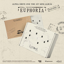 Load image into Gallery viewer, ALPHA DRIVE ONE 1st Mini Album 'EUPHORIA' (STAR ROAD Ver.)