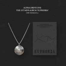 Load image into Gallery viewer, ALPHA DRIVE ONE 1st Mini Album 'EUPHORIA' (COIN NECKLACE Ver. / Limited)