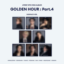 Load image into Gallery viewer, ATEEZ 13th Mini Album 'GOLDEN HOUR : Part.4' (Digipack Ver.)