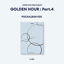 Load image into Gallery viewer, ATEEZ 13th Mini Album 'GOLDEN HOUR : Part.4' (POCAALBUM Ver.)