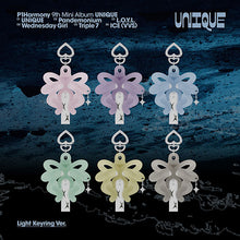 Load image into Gallery viewer, P1Harmony 9th Mini Album 'UNIQUE' (Light Keyring Ver.)