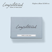 Load image into Gallery viewer, WONPIL (DAY6) 1st Mini Album 'Unpiltered' (Platform Ver.)