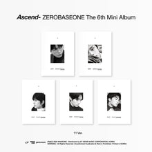 Load image into Gallery viewer, ZEROBASEONE 6th Mini Album 'Ascend-' (11 Ver.)