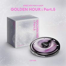 Load image into Gallery viewer, ATEEZ 14th Mini Album 'GOLDEN HOUR : Part.5' (CDP Ver.)