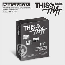 Load image into Gallery viewer, Stray Kids Mini Album 'THIS & THAT' (Fans Album Ver.)