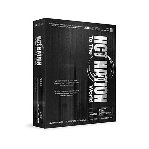 [PREORDER] NCT - 2023 NCT CONCERT 'NCT NATION: To The World in INCHEON (SMTOWN CODE Ver.)