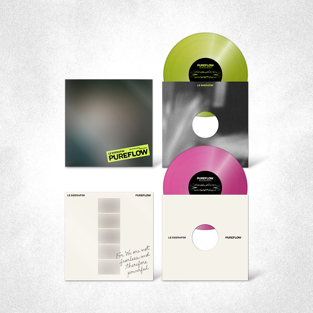 LE SSERAFIM 2nd Studio Album 'PUREFLOW' pt.1 (Vinyl) – K-POP BAZAAR