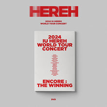 Load image into Gallery viewer, IU 2024 IU 'HEREH' WORLD TOUR CONCERT BLU-RAY/DVD