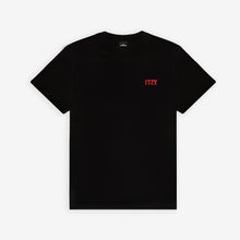 Load image into Gallery viewer, ITZY 3rd World Tour 'TUNNEL VISION' in Japan Official MD - T-shirt (Black)