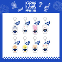 Load image into Gallery viewer, Stray Kids 'KARMA' POPUP STORE Official MD - SKZOO Yin Yang Keyring