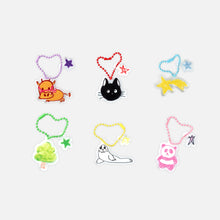 Load image into Gallery viewer, NCT WISH THE 1ST PHOTO EXHIBITION 'ONE SUMMER WISH' OFFICIAL MD - Random Acrylic Keyring