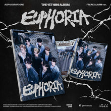 Load image into Gallery viewer, ALPHA DRIVE ONE 1st Mini Album 'EUPHORIA' (FREAK ALARM Ver.)