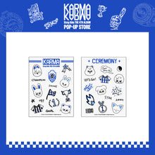 Load image into Gallery viewer, Stray Kids 'KARMA' POPUP STORE Official MD  - Tattoo Sticker