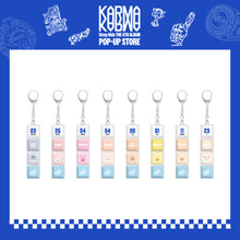 Load image into Gallery viewer, Stray Kids 'KARMA' POPUP STORE Official MD - SKZOO Keycap Keyring