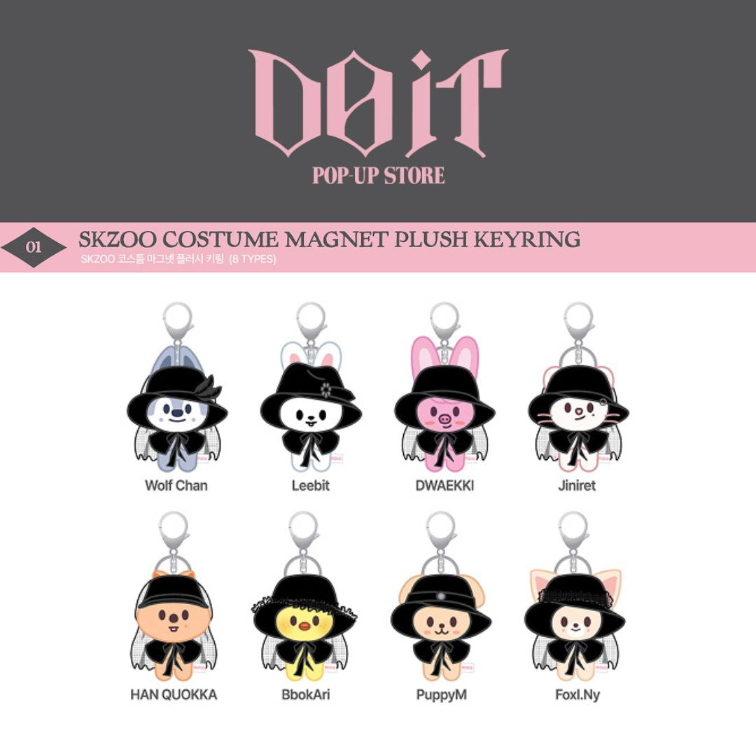 Stray Kids 'DO IT' POP-UP STORE Official MD - SKZOO Costume Magnet