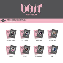 Load image into Gallery viewer, Stray Kids 'DO IT' POP-UP STORE Official MD - Mini Sticker Book