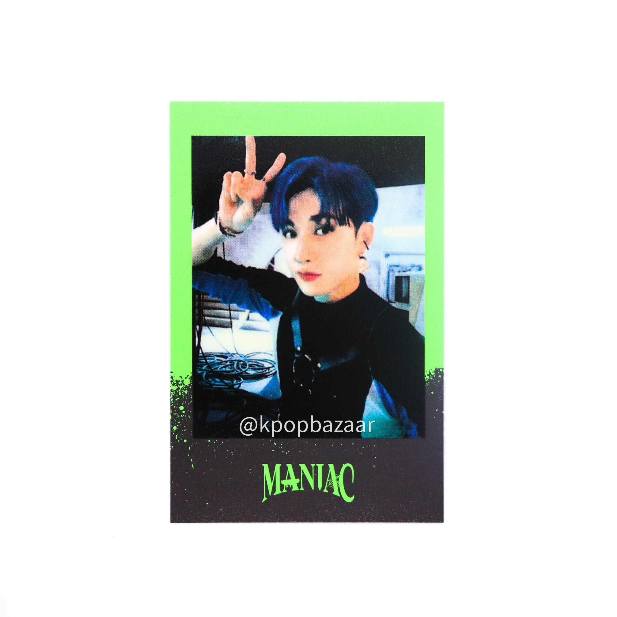 straykids maniac ポラロイド Stray Kids Maniac 2nd World Tour in Seoul MD Benefit Polaroid
