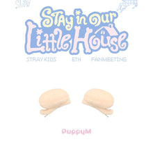 Load image into Gallery viewer, Stray Kids 6th Fanmeeting ‘STAY in Our Little House’ Official MD - SKZOO Plush Hair Pin