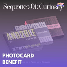 Load image into Gallery viewer, AND2BLE 1st Mini Album 'Sequence 01: Curiosity' + Store Benefit