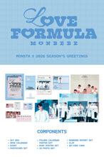 Load image into Gallery viewer, MONSTA X 2026 Season's Greetings 'LOVE FORMULA MONBEBE'