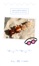 Load image into Gallery viewer, DAY6 4TH FANMEETING 'PIER 10 : All My Days' OFFICIAL MD - PETIT DENIMALZ PLUSH TANNED Ver.