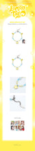 Load image into Gallery viewer, Hearts2Hearts 2nd Mini Album ‘Lemon Tang’ Pop-Up Official MD - Beads Bracelet Set