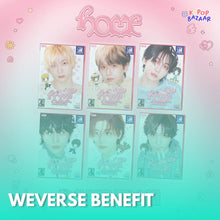 Load image into Gallery viewer, BOYNEXTDOOR 1st Studio Album 'HOME' (Sweet Home Ver.) + Weverse Shop Benefit