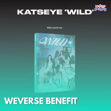 Load image into Gallery viewer, KATSEYE 3rd Mini Album 'WILD' + Weverse Shop Benefit