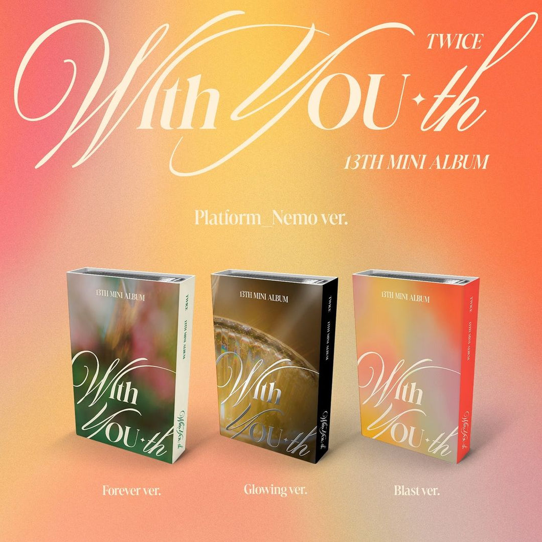 Twice 13th Mini Album 'With YOU-th' (Nemo Ver.)