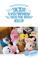 Load image into Gallery viewer, Stray Kids 'SKZOO EVERYWHERE ALL AROUND THE WORLD in SEOUL' Official MD - SKZOO Plush (Hug-Me Ver.)