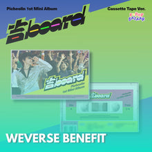 Load image into Gallery viewer, Picheolin 1st Mini Album '吉BOARD' (Cassette Tape Ver.) + Weverse Shop Benefit