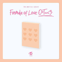 Load image into Gallery viewer, Twice 3rd Full Album 'Formula of Love: O+T=<3'