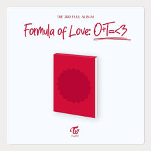 Load image into Gallery viewer, Twice 3rd Full Album 'Formula of Love: O+T=<3'