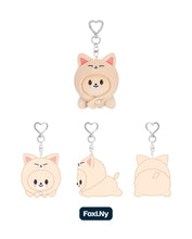 Load image into Gallery viewer, Stray Kids World Tour 'dominATE : celebrATE' Official MD - SKZOO Keyring (Lying Ver.)